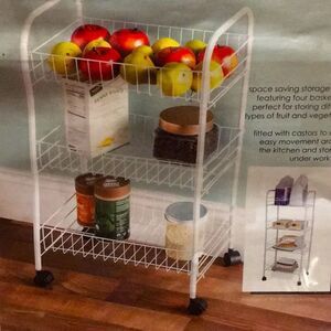 🔥Home basic 3 tier trolley cart New